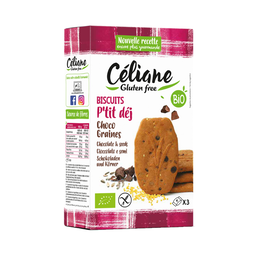 Biscuits Petit Déjeuner Chocolat Graines Sans Gluten Bio