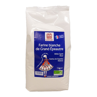 Farine blanche de grand epeautre bio