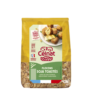 Flocons de Soja Toastés Bio