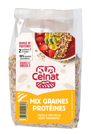 Mix graines protéines pour salade bio