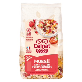 Muesli Fruits Rouges Sans Gluten Bio