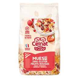 Muesli Fruits Rouges Sans Gluten Bio