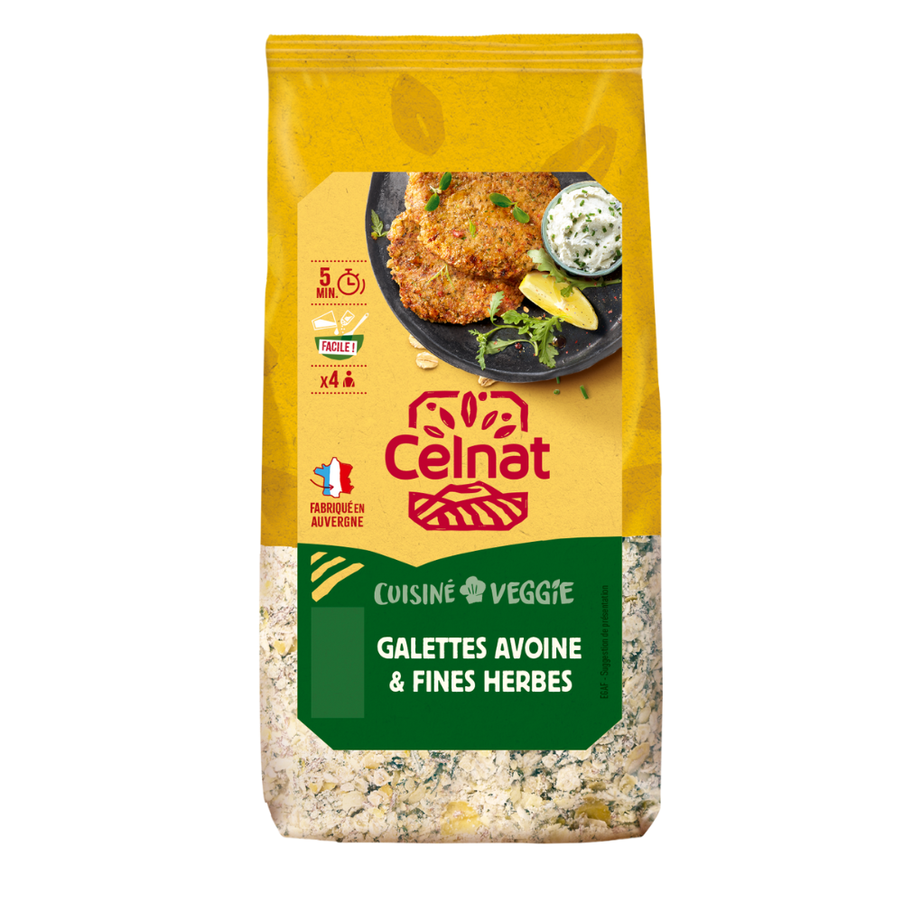 Préparation pour Galettes Avoine & Fines Herbes Bio