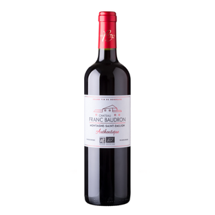 AOC Montagne Saint Emilion 14,5° "Cuvée Authentique" 2020 - Château Franc Baudron - Rouge Bio
