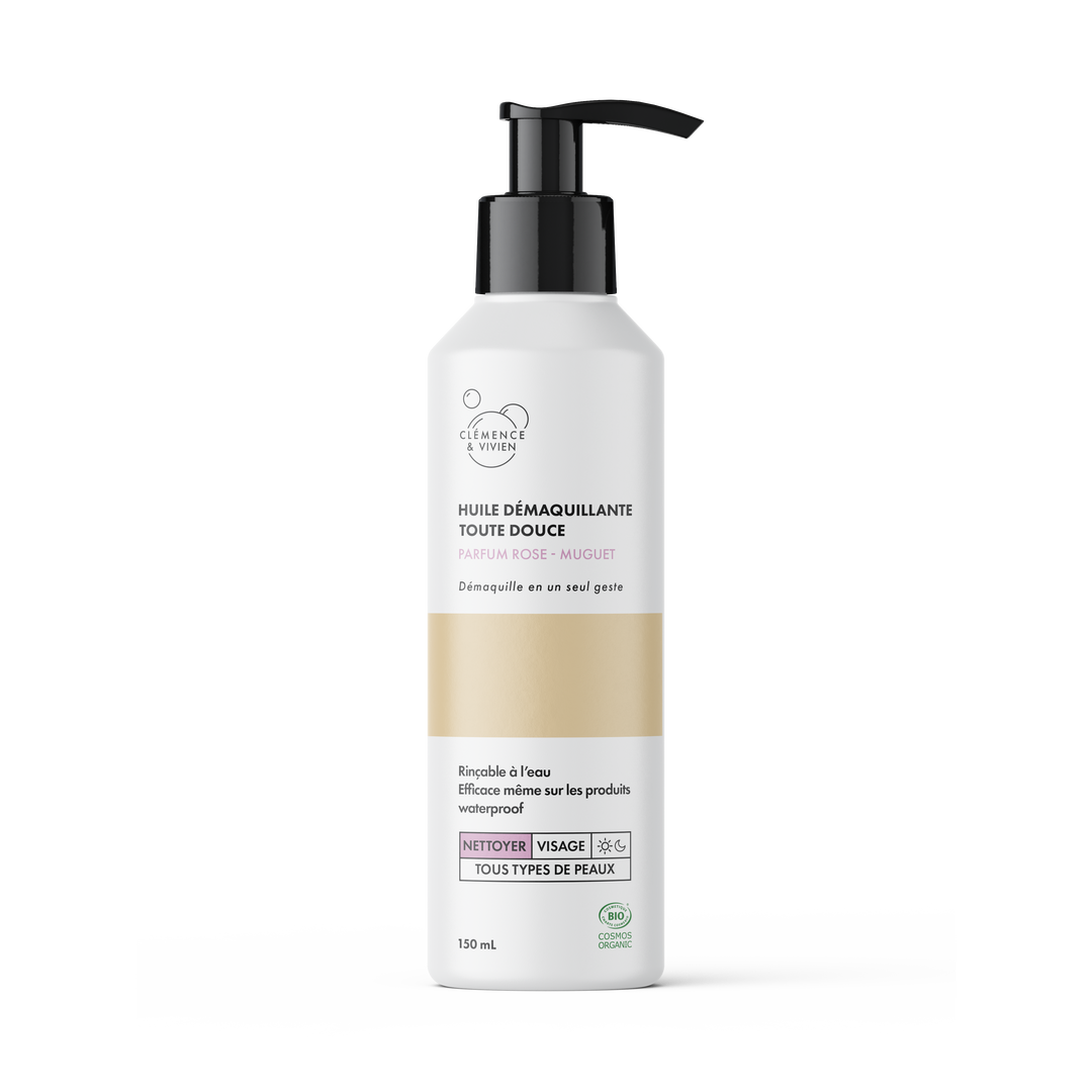 Huile Démaquillante Toute Douce Parfum Rose Muguet