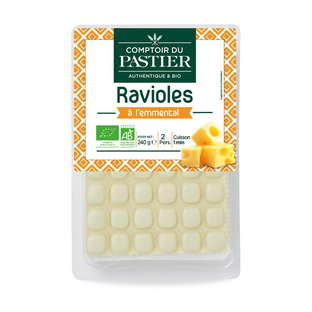 Ravioles fraîches emmental bio
