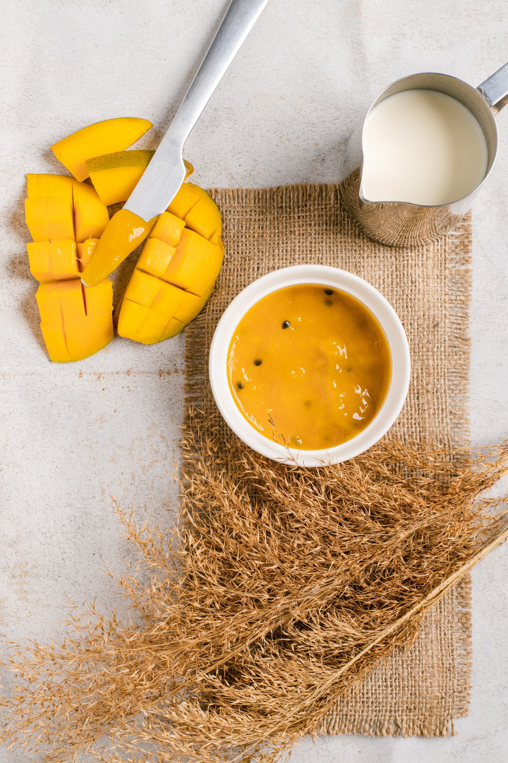 Confitures de fruits jaunes bio