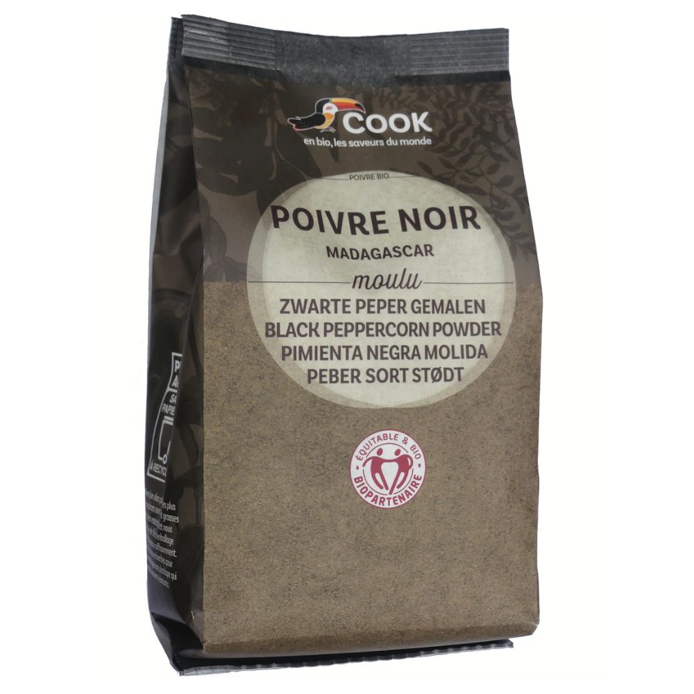 Poivre Noir Moulu Bio