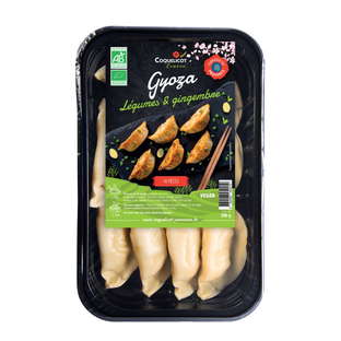Gyozas aux Légumes et Gingembre Bio