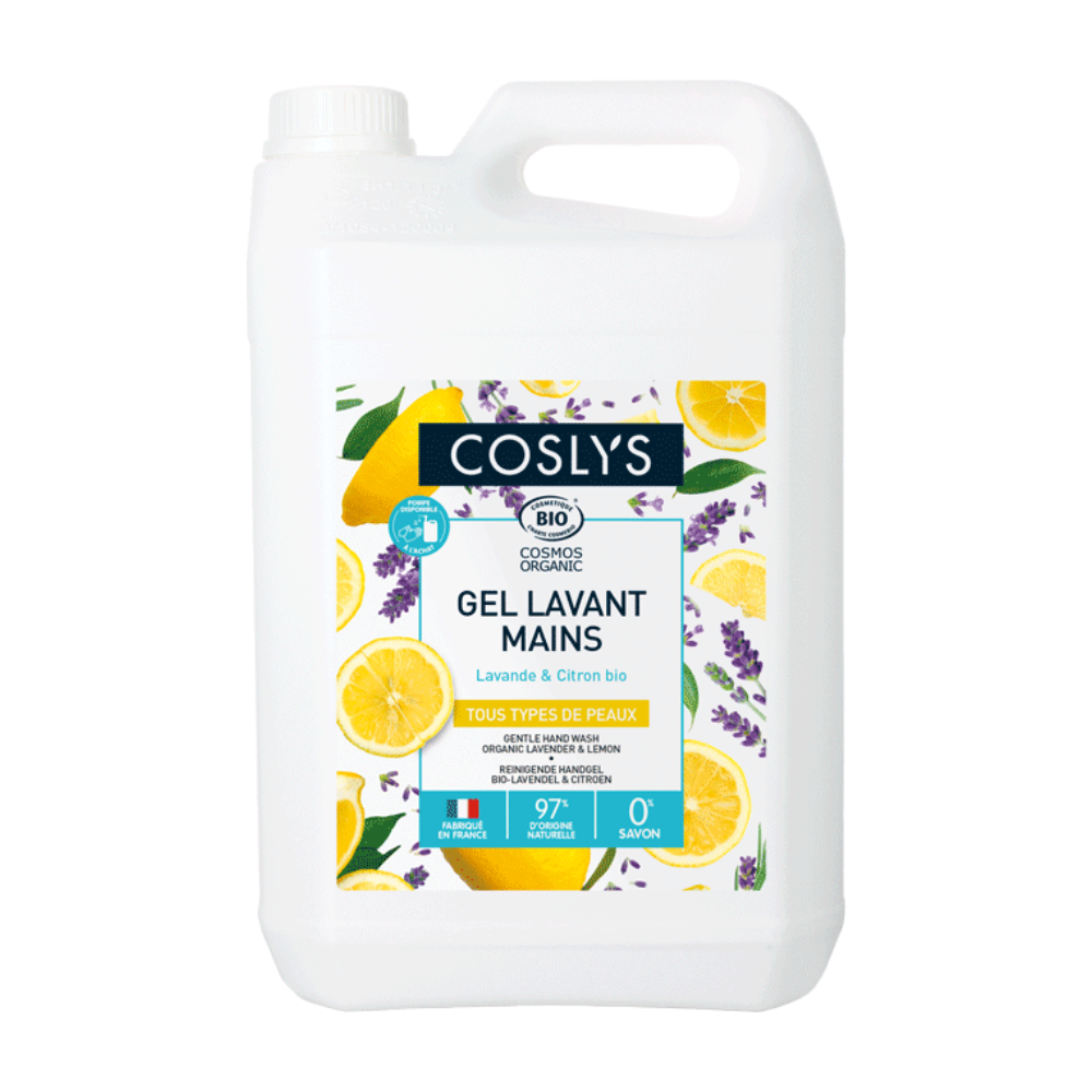 Gel lavant mains lavande-citron