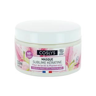 Masque Kératine Cheveux Fragilisés & Indisciplinés Certifié Bio
