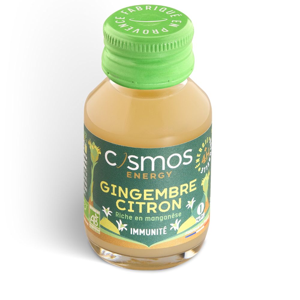 Shot Energy Gingembre Citron Bio