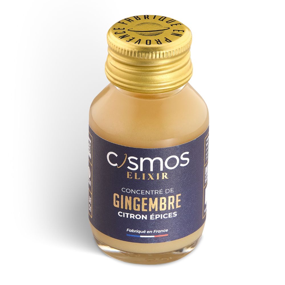 Shot Concentré De Gingembre Citron Epices Bio
