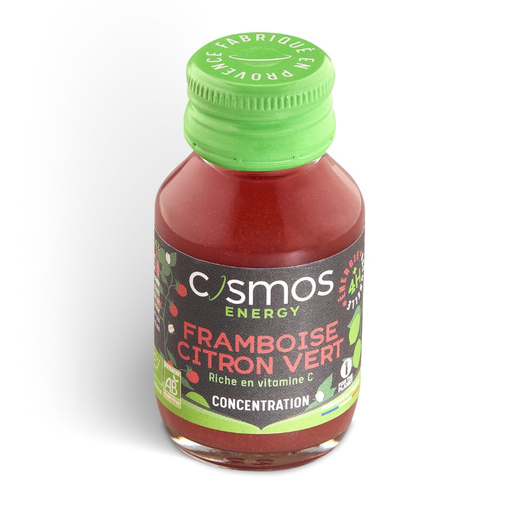 Shot Energy Framboise Citron Vert Bio