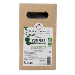 Jus de pomme en Bib Bio