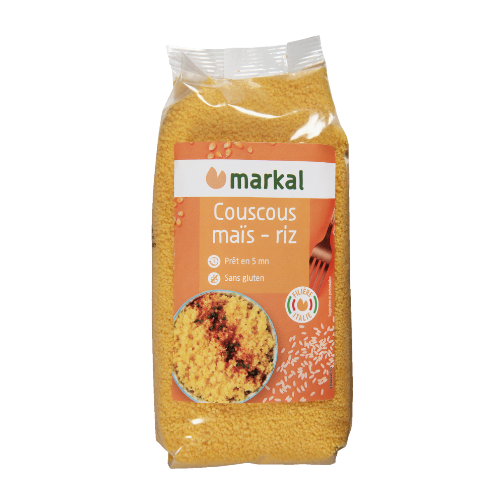 Couscous Maïs Riz Bio