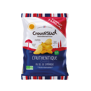 Chips ondulée nature bio