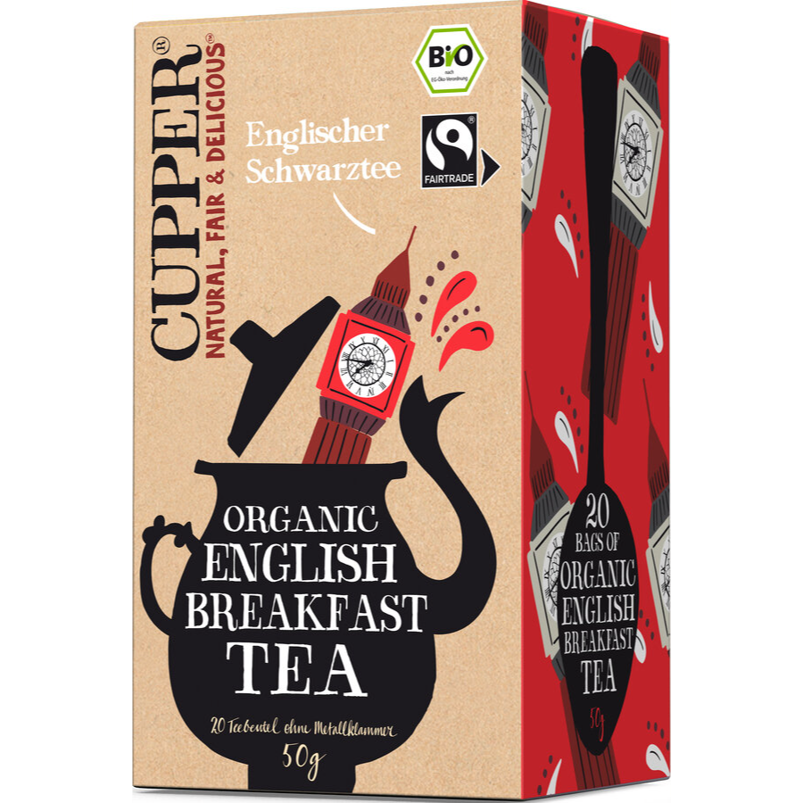Bio English Breakfast Tee, Beutel