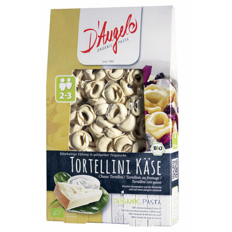 Bio Tortellini mit Käsefüllung
