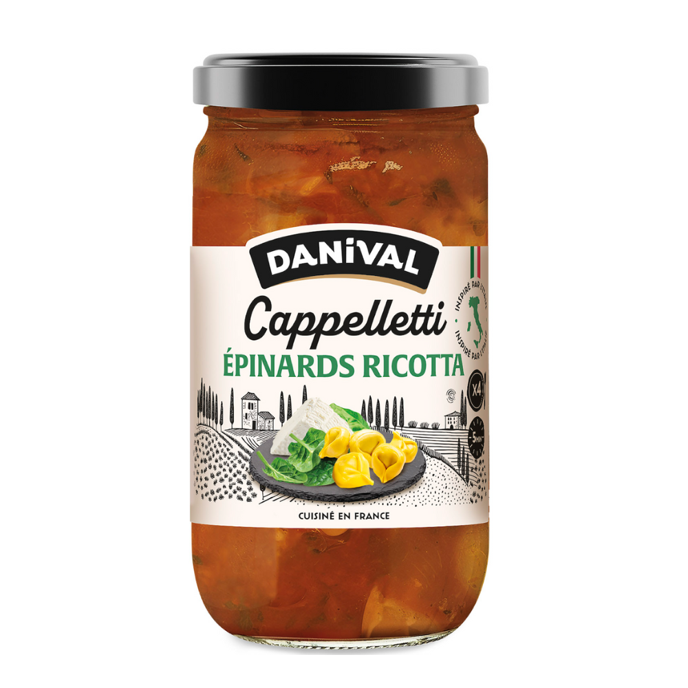 Cappelletti ricotta epinard bio
