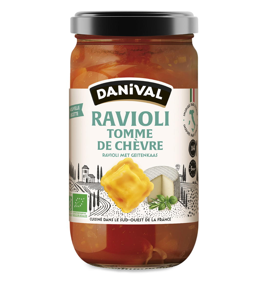 Ravioli Chèvre Miel Bio