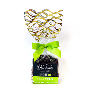 Méli mélo amande et raisin au chocolat noir bio