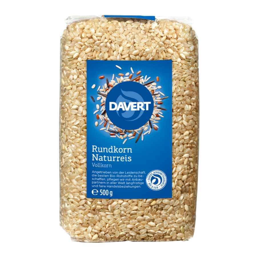 Bio Naturreis Rundkorn, glutenfrei