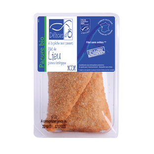 Filet de Lieu Pané Certifié MSC x 2