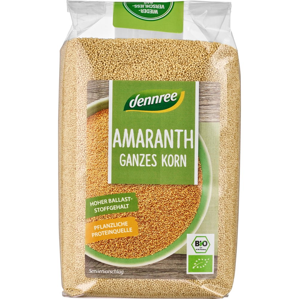 Bio Amaranth ganzes Korn
