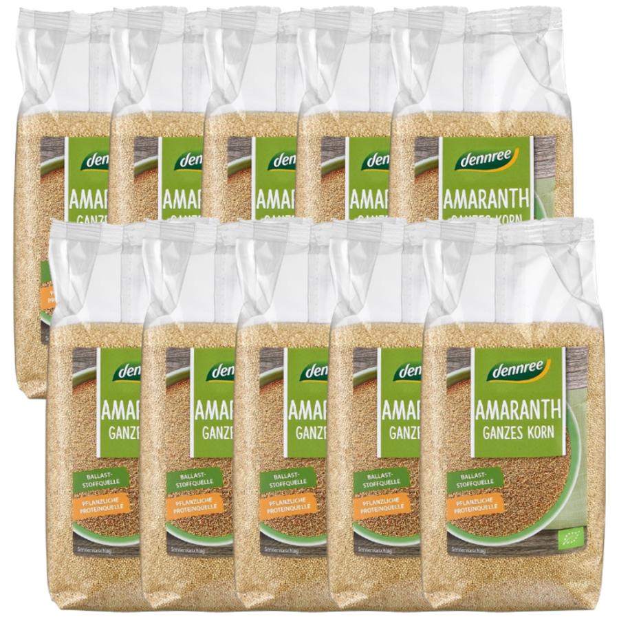 Bio Amaranth ganzes Korn, Karton 10 Stk.