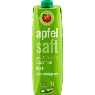 Bio Apfelsaft aus Konzentrat