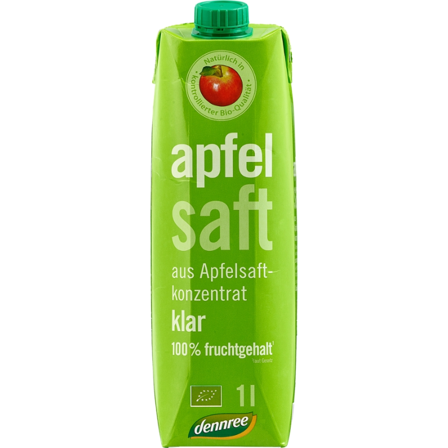 Bio Apfelsaft aus Konzentrat