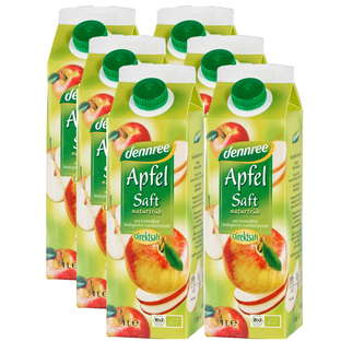 Bio Apfelsaft naturtrüb, Karton 6 Stk.