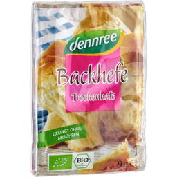 Bio Backhefe, 3 Stück