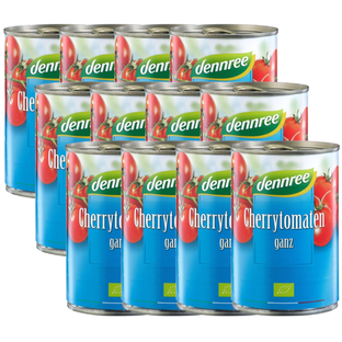 Bio Cherrytomaten ganz, Karton 12 Stk.
