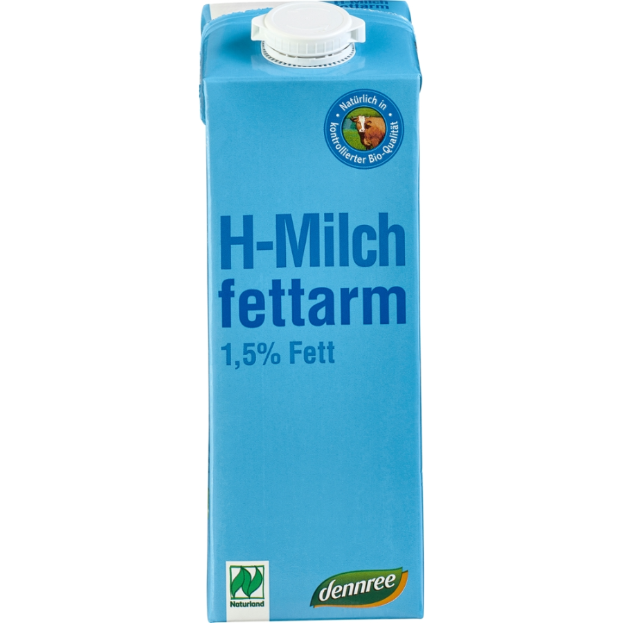 Bio fettarme H-Milch 1,5%
