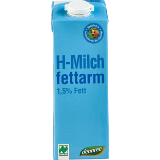 Bio fettarme H-Milch 1,5%