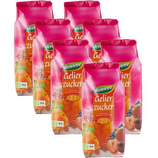 Bio Gelierzucker, Ganzer Karton 7 Stück
