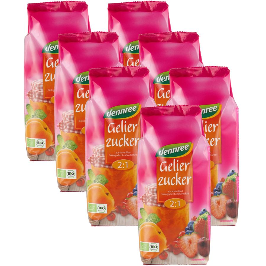 Bio Gelierzucker, Ganzer Karton 7 Stück