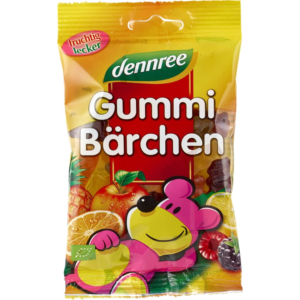 Bio Gummibärchen, glutenfrei
