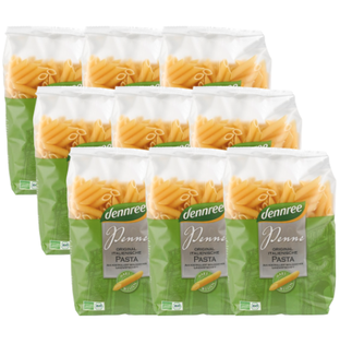 Bio Hartweizen-Penne, Karton 9 Stk.