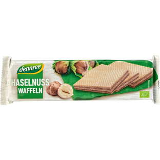 Bio Haselnuss-Waffeln