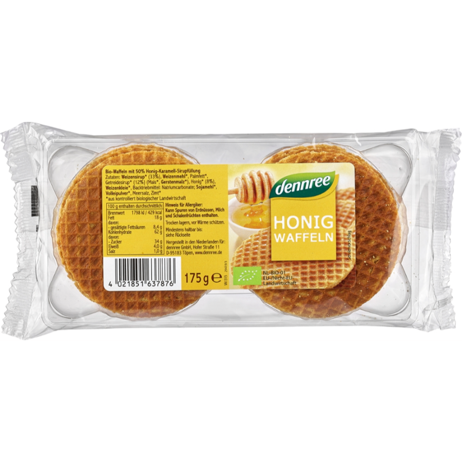 Bio Honigwaffeln