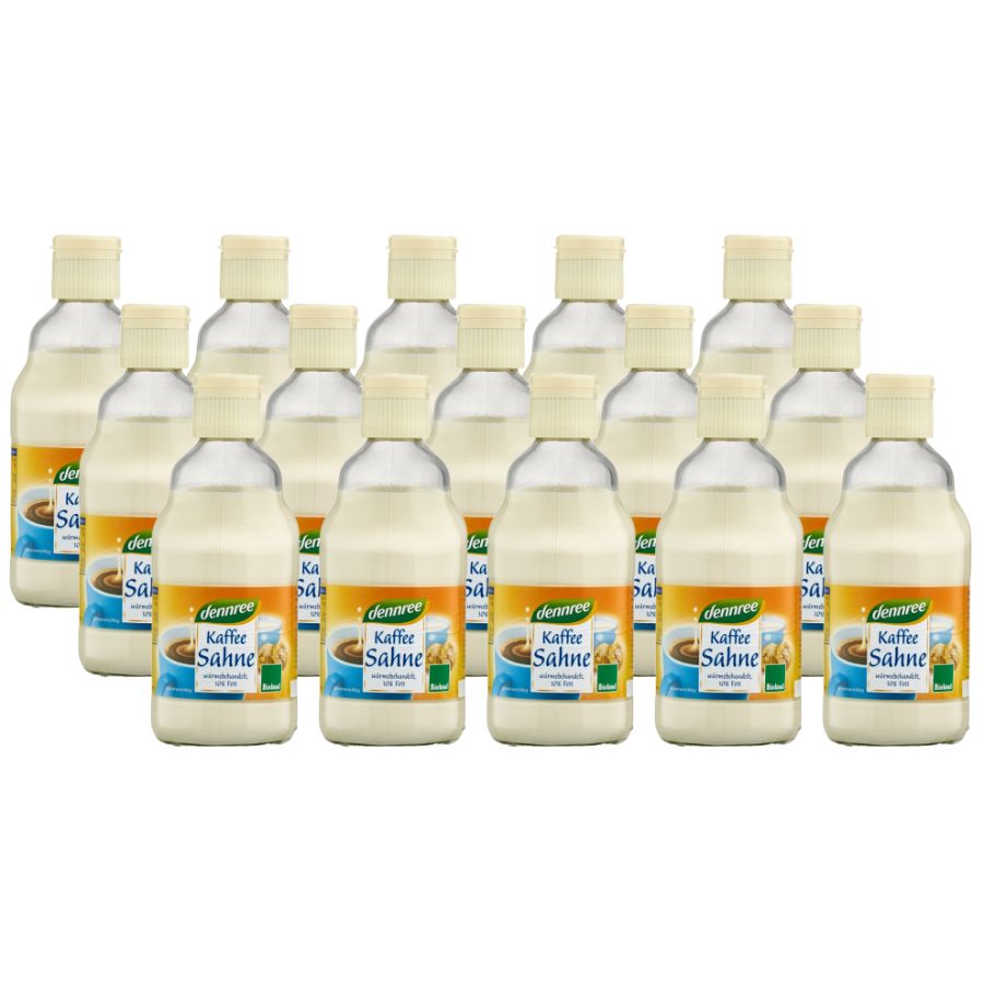 Bio Kaffeesahne, Ganzer Karton 15 Stück