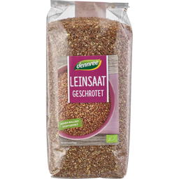 Bio Leinsamen, geschrotet