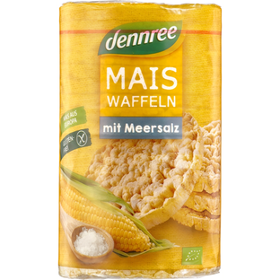 Bio Maiswaffeln mit Meersalz, glutenfrei