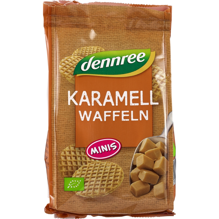 Bio Mini Karamellwaffeln