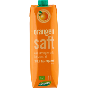 Bio Orangensaft aus Konzentrat