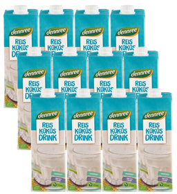 Bio Reis-Kokosdrink, Karton 12 Stk.