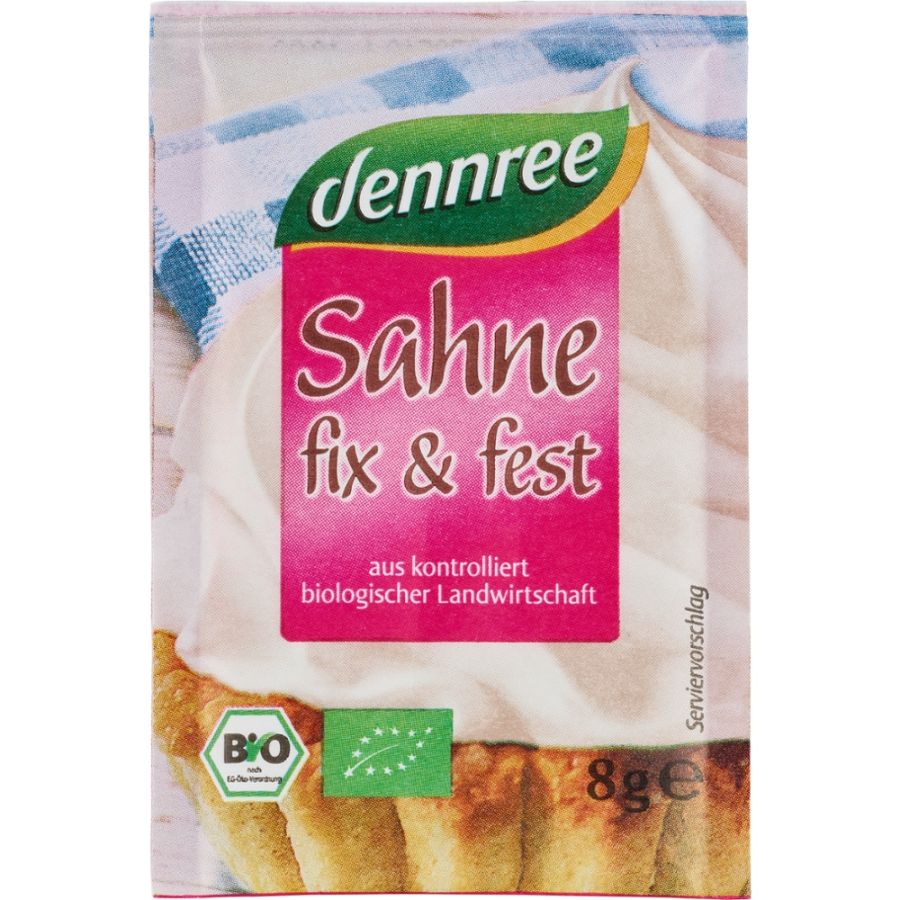 Bio Sahne fix & fest, 4x 8g